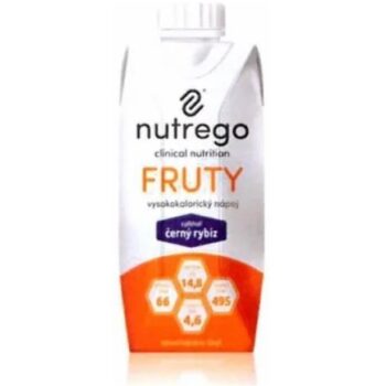Nutrego Fruty 330 ml Czarna Porzeczka uzupełnienie diety