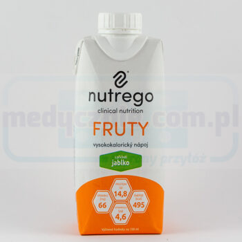 Nutrego Fruty 330 ml Jabłkowy uzupełnienie diety